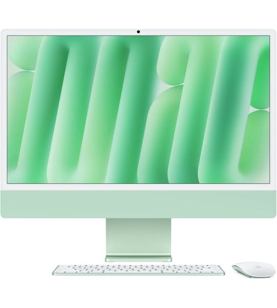 Apple iMac 24 inch M4 (10 core CPU/10 core GPU) 16GB/512GB Groen QWERTY