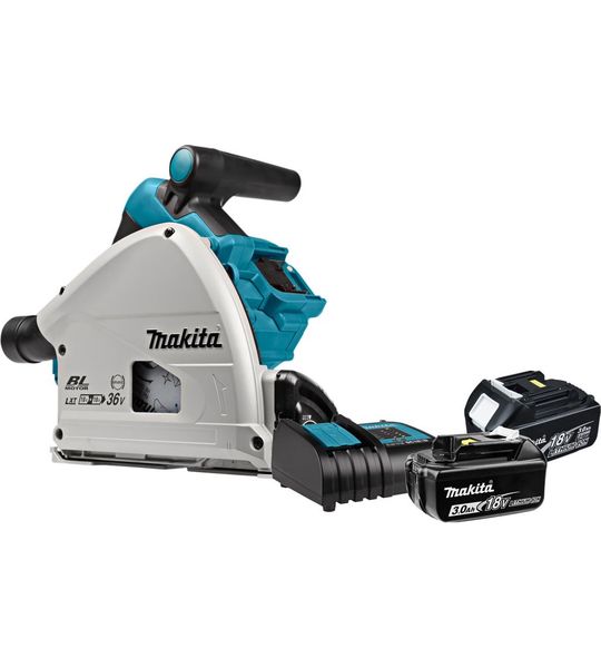 Makita DSP600ZJ + 3,0 Ah (2x) en lader
