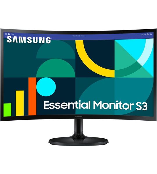 Samsung Essential Monitor S36GD FHD Monitor Zwart