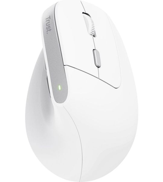 Trust Bayo II Ergonomic Wireless Mouse Muis Wit