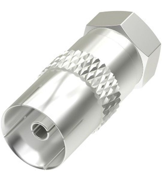 Hama SAT-adapter, F-stekker - coax-koppeling TV accessoire