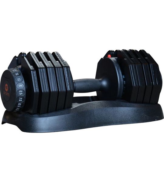 RS Sports Selector dumbell 25 kg l verstelbare dumbell