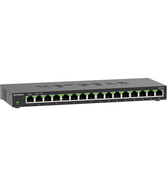 Netgear Unmanaged 16-port Gs316 Switch