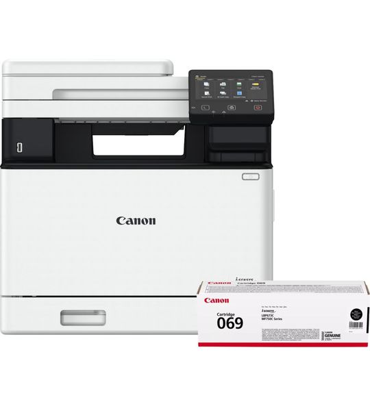 Canon i-SENSYS MF754Cdw + 1 extra zwarte toner