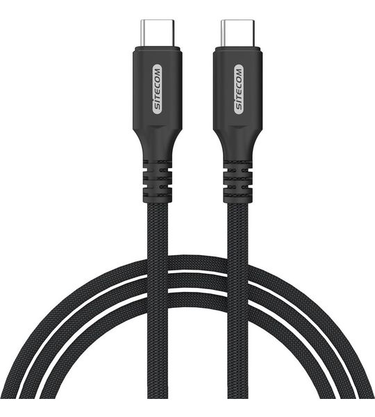 Sitecom Ca-1004 Usb-c-kabel 2 M Zwart