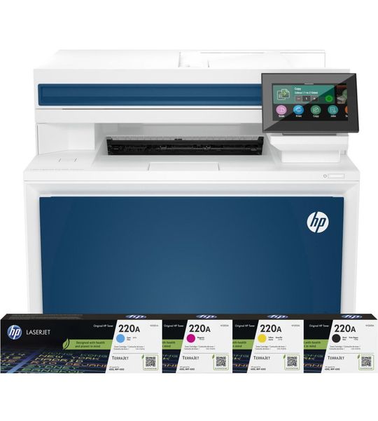 HP Color LaserJet Pro MFP 4302dw + 1 extra set toners