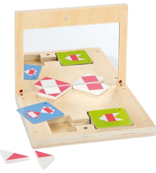 Small Foot - Houten Symmetriespel met Spiegel Educatief