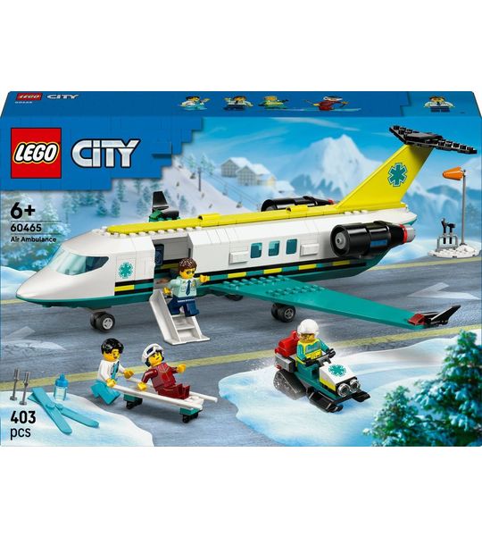 LEGO® City Ambulancevliegtuig, Speelgoedvliegtuig - 60465