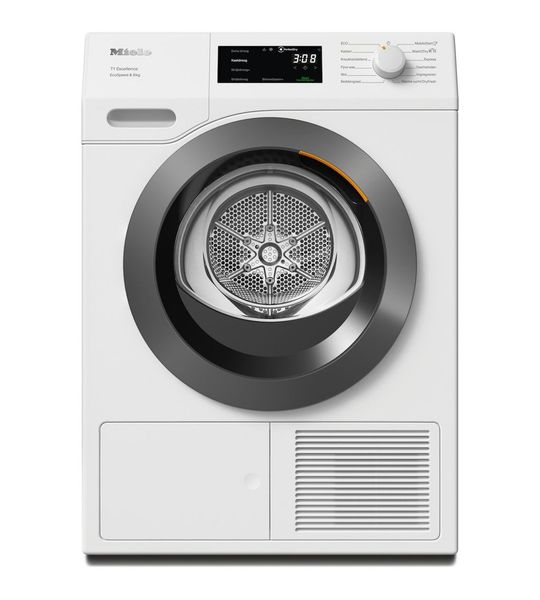 Miele TEC655 WP Excellence EcoSpeed & Wash2Dry Warmtepompdroger Wit