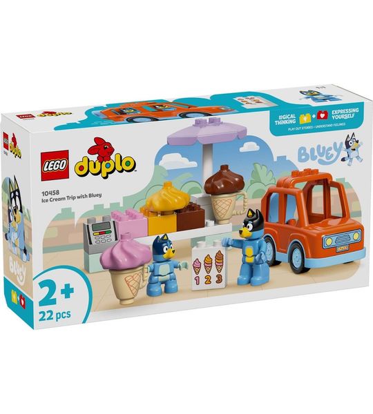 LEGO® DUPLO® Bluey Een IJsje Halen met Bluey - 10458