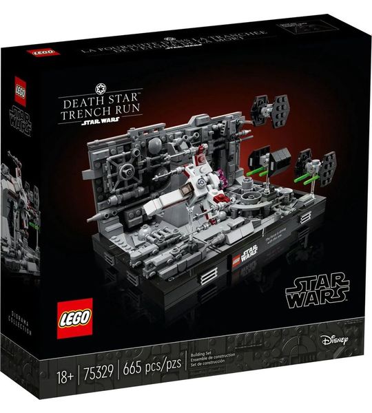LEGO Star Wars Death Star Trench Run Diorama - 75329