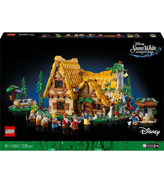 LEGO Disney Huisje van Sneeuwwitje en de zeven dwergen - 43242
