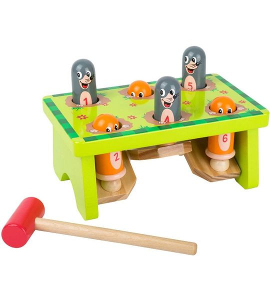 Small Foot - Houten Hamerbank Mollen