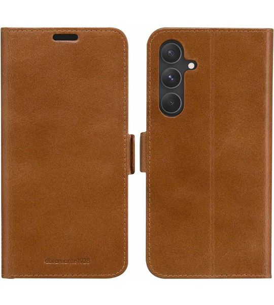 DBramante1928 Copenhagen Slim Samsung Galaxy A55 Book Case Leer Bruin