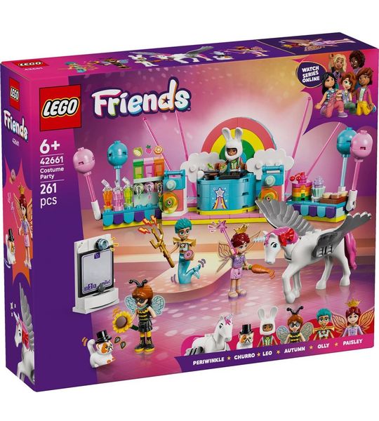 LEGO® Friends Verkleedfeestje met Eenhoorn en Fee - 42661