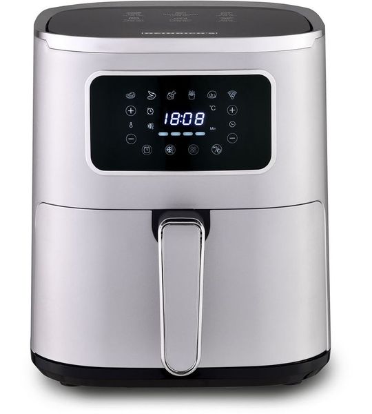 Heinrich's HFR 8216 - Heteluchtfriteuse - Airfryer - 5 Liter - Zilver