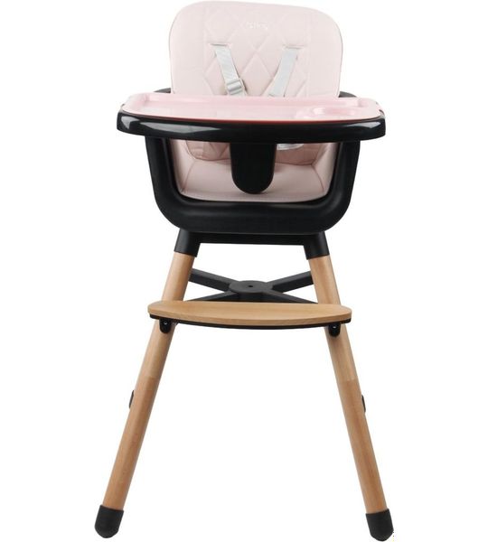 Kinderstoel Ding Wood Daily Pink