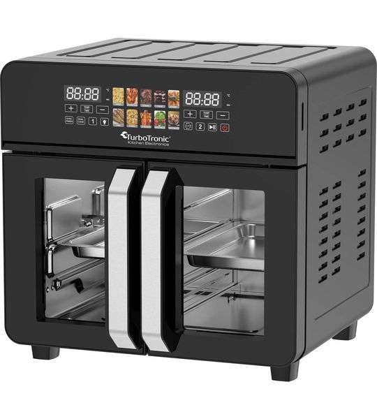 TurboTronic AFO240 Digitale Airfryer en Oven - 23 Liter - Zwart