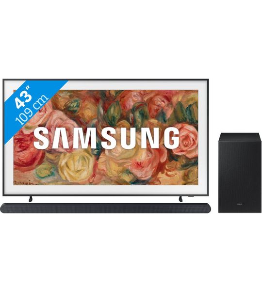 Samsung The Frame 43LS03D (2024) + Soundbar
