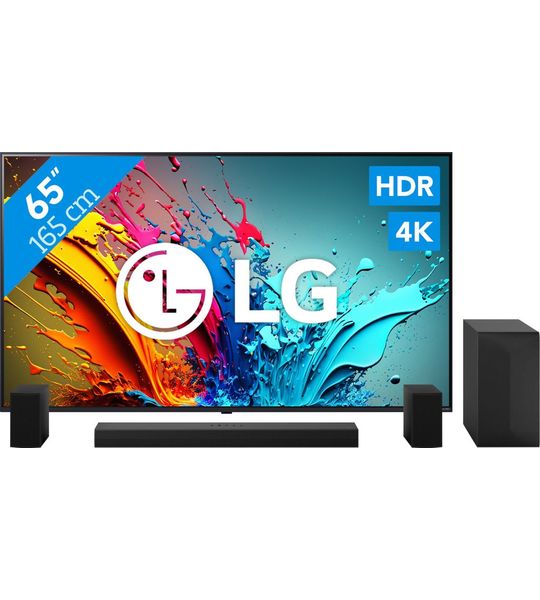 LG 65QNED85T6C (2024)  + Soundbar