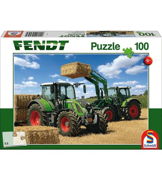 Schmidt Fendt 724 Vario, Fendt 716 Vario, 100 stukjes - Puzzel - 6+