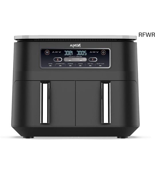 RFWR® Digitale Airfryer met 2 Laden en 7,6L Capaciteit voor Gezond Koken