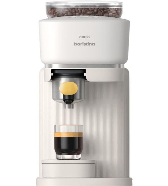 Philips Bar300/03 Baristina Semi-automatische Espressomachine Wit/geel