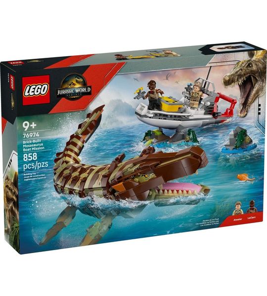 LEGO 76974 Mosasaurussen: De bootmissie - 76974