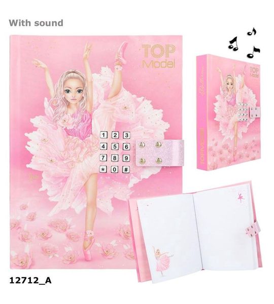 Depesche TOPModel dagboek met code BALL ET