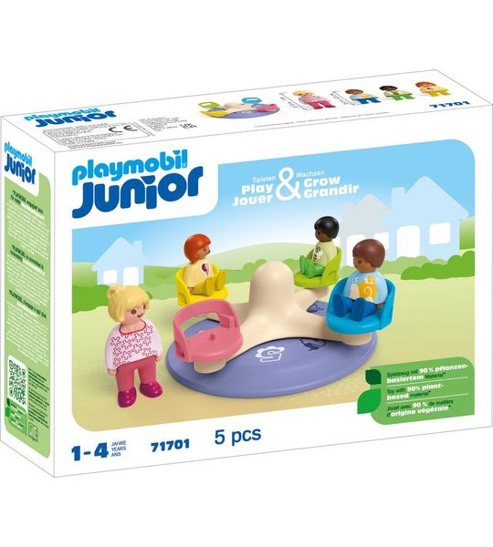 PLAYMOBIL Junior Kindercarrousel - 71701