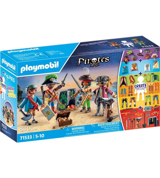PLAYMOBIL Pirates My Figures Piraten - 71533