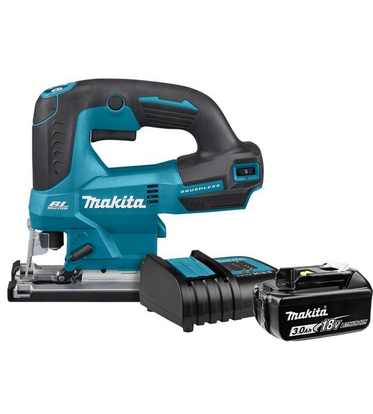 Makita DJV184Z + 3,0 Ah accu en lader