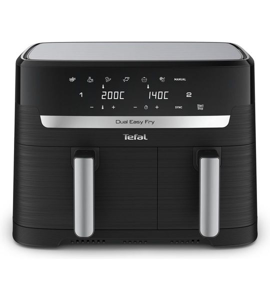 Tefal Dual Easy Fry & Grill EY9018 - Heteluchtfriteuse - 2700W - 8,3L