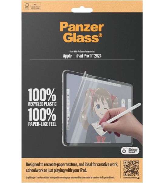 PanzerGlass Apple Ipad Pro 11.0 (2024) Graphicpaper Uwf Screenprotector