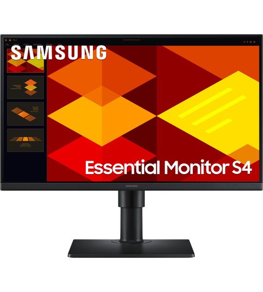 Samsung Essential S4 LS22D400GAUXEN Monitor Zwart