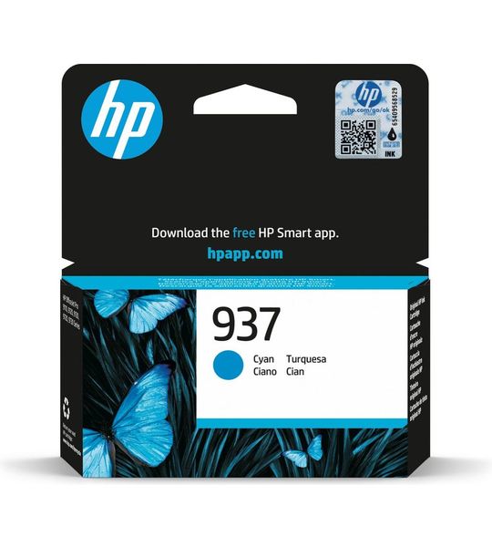 HP 937 Cartridge Cyaan
