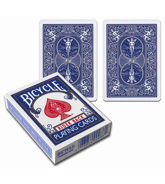 Bicycle speelkaarten goochelkaarten Magic Cards blauw karton.