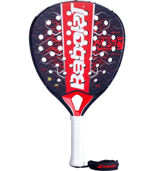Babolat Technical Vertuo 2025 Padelracket - Diamant - 345/365 gram - Rood/Zwart