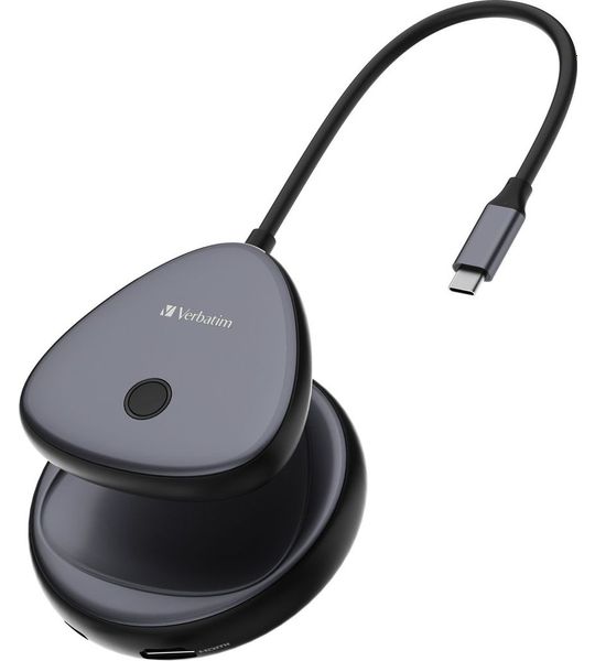 Verbatim Usb-c Draadloze Schermadapter 4k Draadloze 15 Cm Zwart