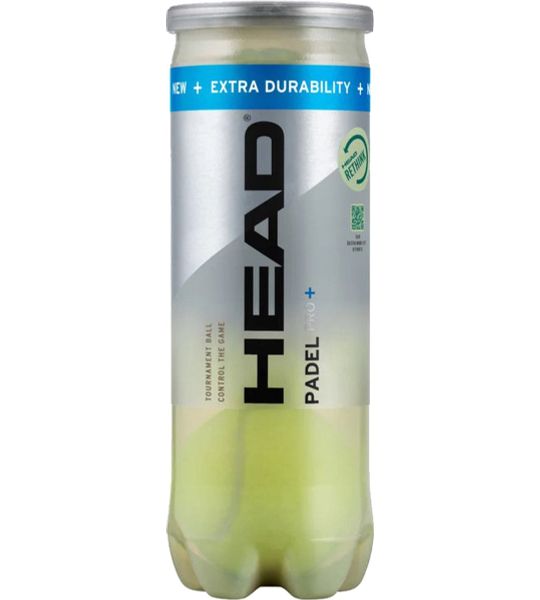 HEAD PADEL PRO+ - Padelballen - 3 stuks
