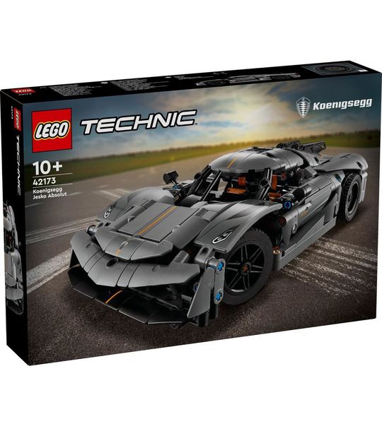 LEGO Technic Koenigsegg Jesko Absolut grijze hypercar 42173
