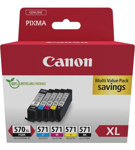 Canon Pgi-570xl/cli-571 Multicolor