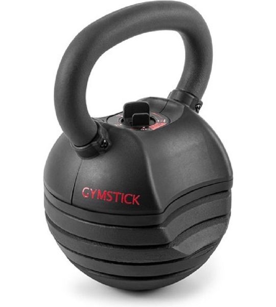 Gymstick Quick-Lock Kettlebell - Verstelbare Kettlebell - 4,5 tot 13,5 kg