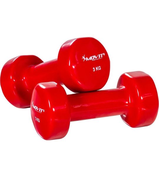 Vinyl halterset 6 kg - 2 x 3 kg Rond