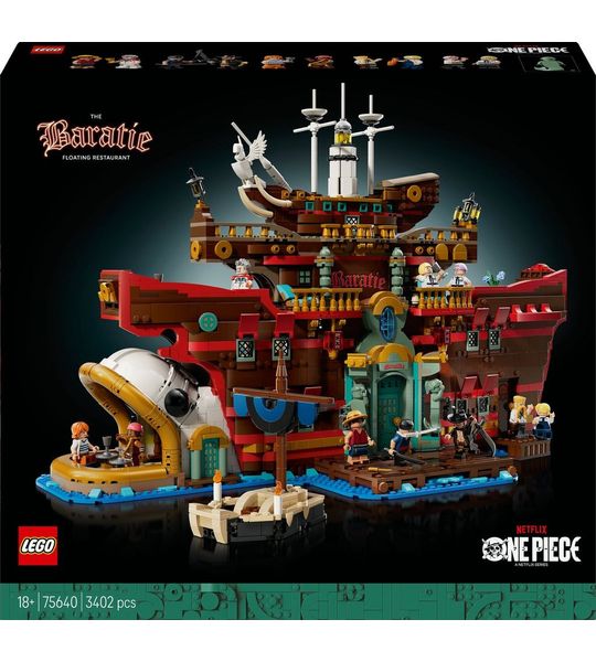 LEGO® ONE PIECE Het Drijvende Restaurant Baratie - 75640