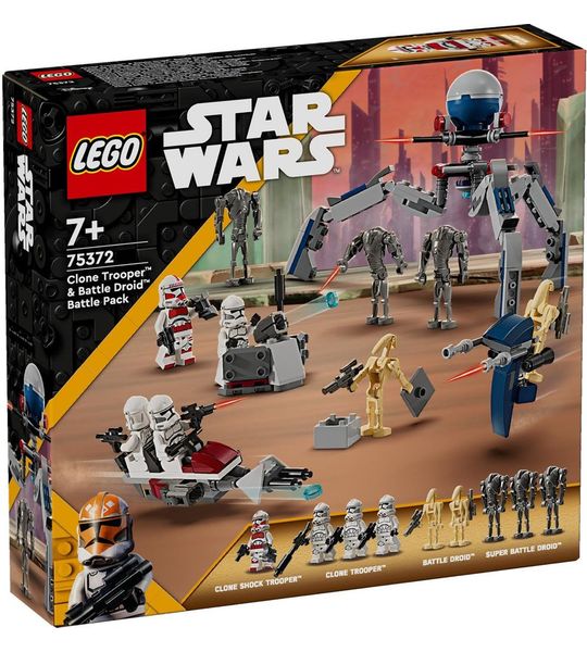 LEGO Star Wars Clone Trooper™ & Battle Droid™ Battle Pack - 75372