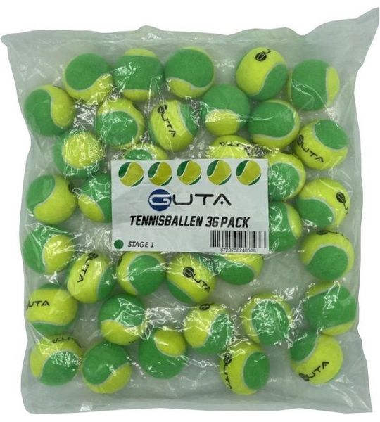 Guta Stage 1 Tennisballen Pack 36 Stuks