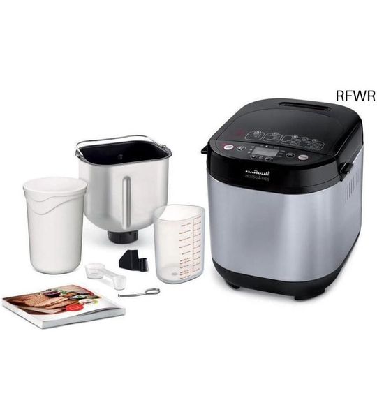 RFWR® Brood- en Yoghurtmachine met Automatische Functies - Metaal/Zwart