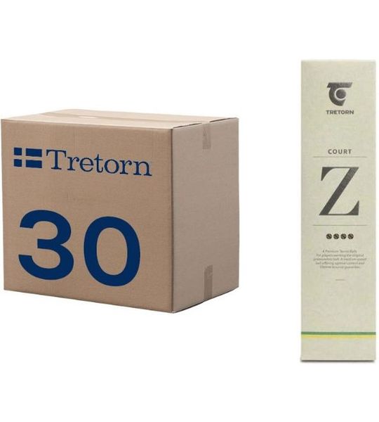 Tretorn Tennisballen Micro X Drukloos Doos 30x4 Ballen