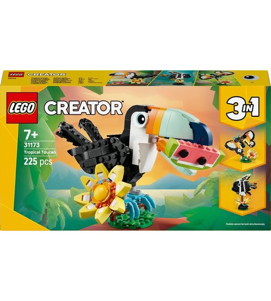 LEGO® Creator 3in1 Wilde Dieren: Tropische Toekan - 31173